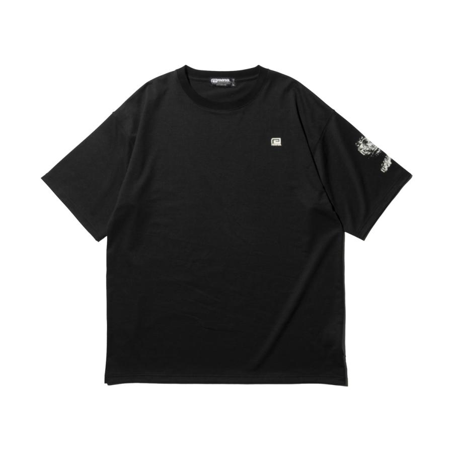 リバーサル メンズ 半袖Tシャツ 正規販売店 REVERSAL クルーネック オーバーサイズ PES MVS OVER SIZE TEE RV24SS051-BK BLACK | reversal | 04