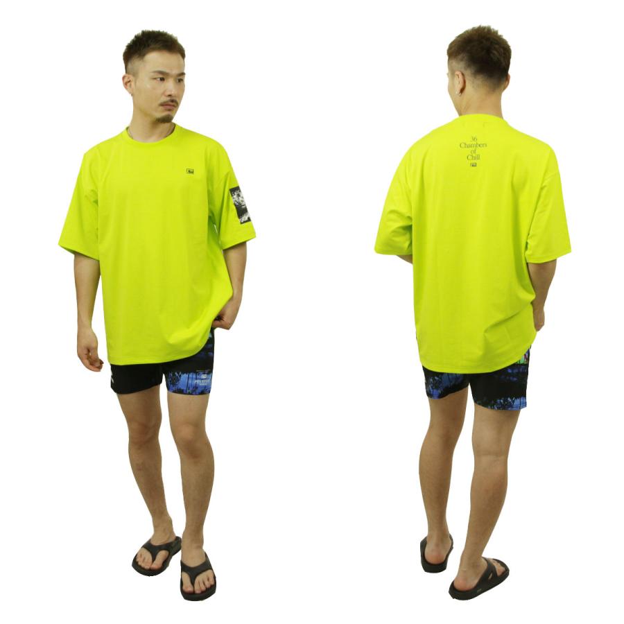 リバーサル メンズ 半袖Tシャツ 正規販売店 REVERSAL クルーネック オーバーサイズ PES MVS OVER SIZE TEE RV24SS051-GR GREEN | reversal | 10