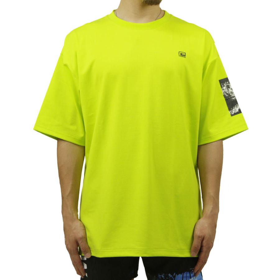 リバーサル メンズ 半袖Tシャツ 正規販売店 REVERSAL クルーネック オーバーサイズ PES MVS OVER SIZE TEE RV24SS051-GR GREEN | reversal | 01