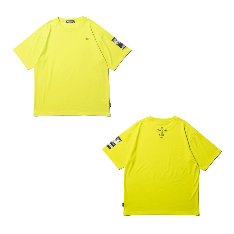 リバーサル メンズ 半袖Tシャツ 正規販売店 REVERSAL クルーネック オーバーサイズ PES MVS OVER SIZE TEE RV24SS051-GR GREEN | reversal | 04