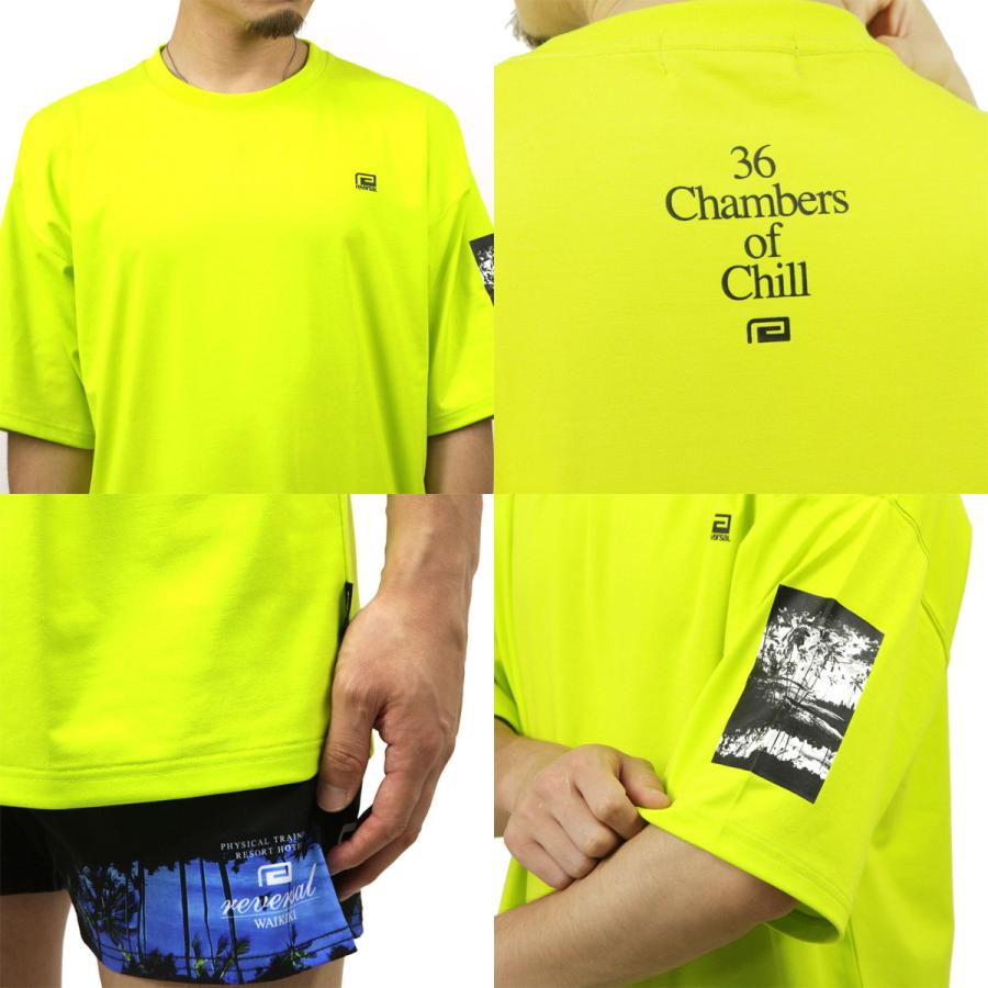 リバーサル メンズ 半袖Tシャツ 正規販売店 REVERSAL クルーネック オーバーサイズ PES MVS OVER SIZE TEE RV24SS051-GR GREEN | reversal | 06