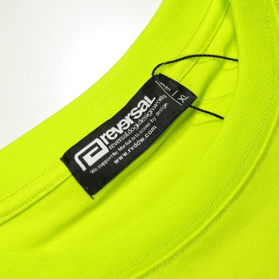 リバーサル メンズ 半袖Tシャツ 正規販売店 REVERSAL クルーネック オーバーサイズ PES MVS OVER SIZE TEE RV24SS051-GR GREEN | reversal | 09