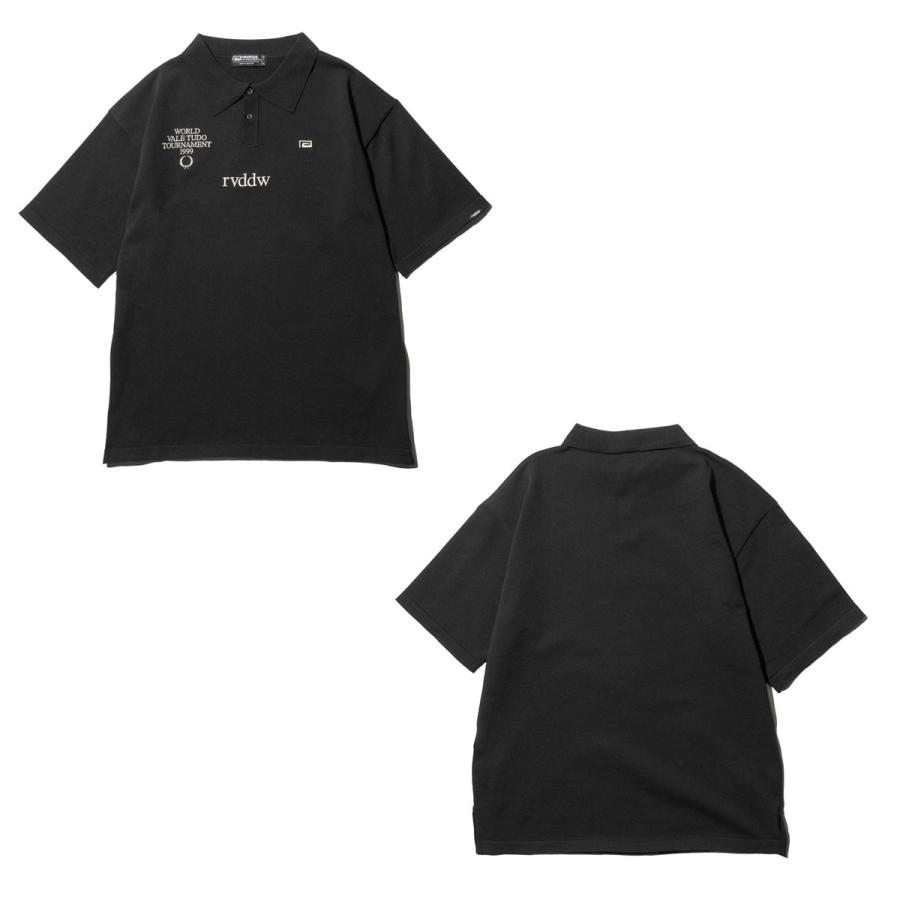 リバーサル メンズ ポロシャツ 正規販売店 REVERSAL 半袖 ニット PREMIUM KNIT POLO SHIRTS RV24SS054-BK BLACK | reversal | 04