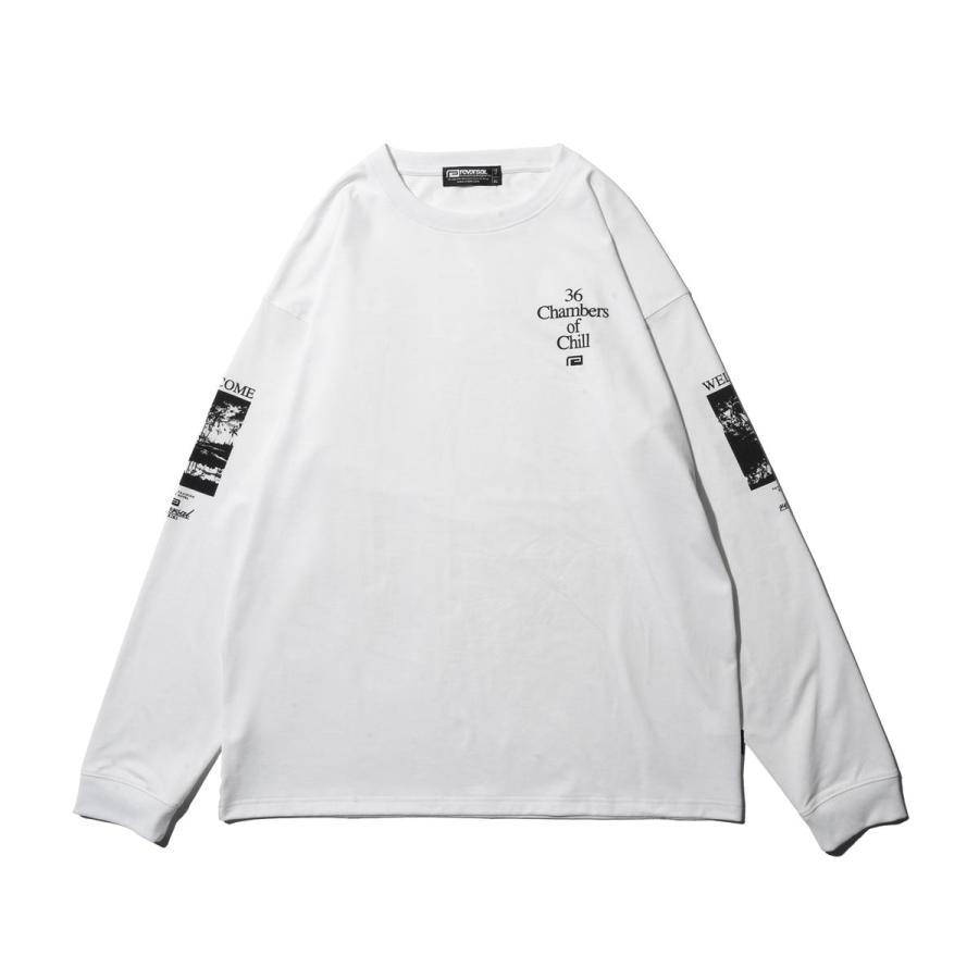 リバーサル メンズ 長袖Tシャツ 正規販売店 REVERSAL クルーネック オーバーサイズ ロンT PES MVS OVER SIZE LON クリスマス プレゼント ラッピング reversal（リバーサル） 【ボーナスストア 誰でも+5% 1/13 0:00〜1/13