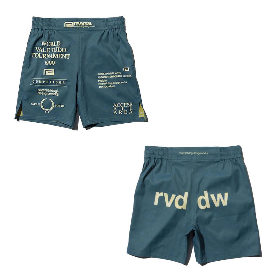 リバーサル メンズ ショートパンツ 正規販売店 REVERSAL ボトムス ハーフパンツ ファイトパンツ WVT FIGHT SHORTS RV24SS605-BL BLUE | reversal | 04