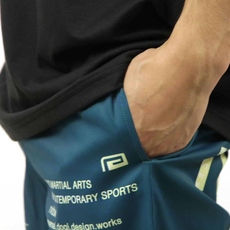 リバーサル メンズ ショートパンツ 正規販売店 REVERSAL ボトムス ハーフパンツ ファイトパンツ WVT FIGHT SHORTS RV24SS605-BL BLUE | reversal | 06