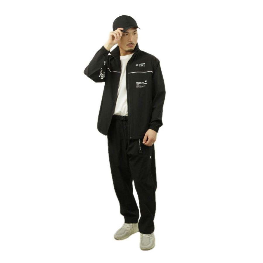 リバーサル メンズ ジョガーパンツ 正規販売店 REVERSAL ボトムス ドライ ワイド ロングパンツ 4WAY DRY WIDE JOGGER PANTS RV24SS401-BK BLACK | reversal | 09