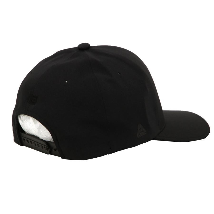 リバーサル メンズ レディース 帽子 正規販売店 REVERSAL ロゴ キャップ FLEXFIT DELTA ADJUSTABLE CAP 180A RVFT002-BK BLACK | reversal | 02