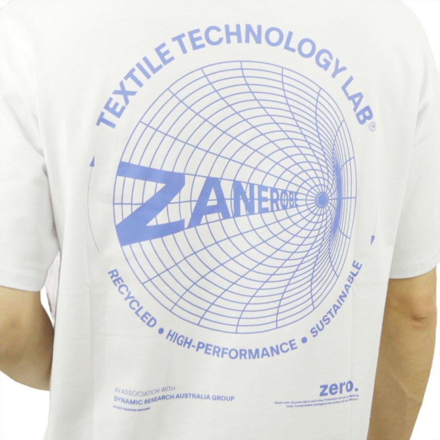ゼンローブ メンズ 半袖Tシャツ 正規販売店 ZANEROBE クルーネック バックプリント TUNNEL BOX CREW NECK TEE 101-BLO WHITE | ZANEROBE | 07