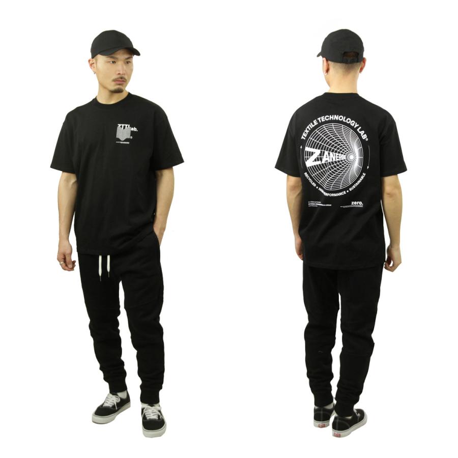 ゼンローブ メンズ 半袖Tシャツ 正規販売店 ZANEROBE クルーネック バックプリント TUNNEL BOX CREW NECK TEE 102-BLO BLACK | ZANEROBE | 10