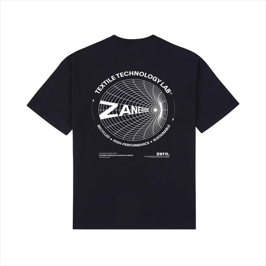 ゼンローブ メンズ 半袖Tシャツ 正規販売店 ZANEROBE クルーネック バックプリント TUNNEL BOX CREW NECK TEE 102-BLO BLACK | ZANEROBE | 04
