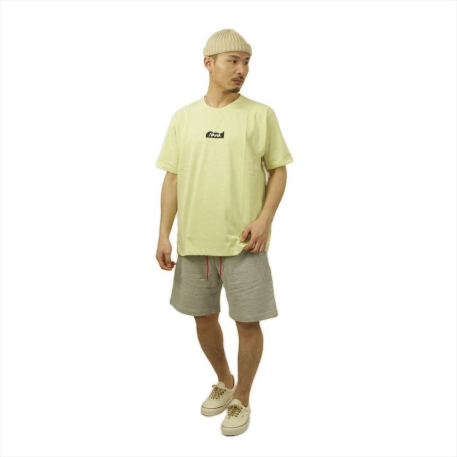 ナンガ メンズ 半袖Tシャツ 正規販売店 NANGA クルーネック ワンポイント ロゴ ECO HYBRID MT LOGO TEE YELLOW NW2211-1G208 YELLOW | NANGA | 09