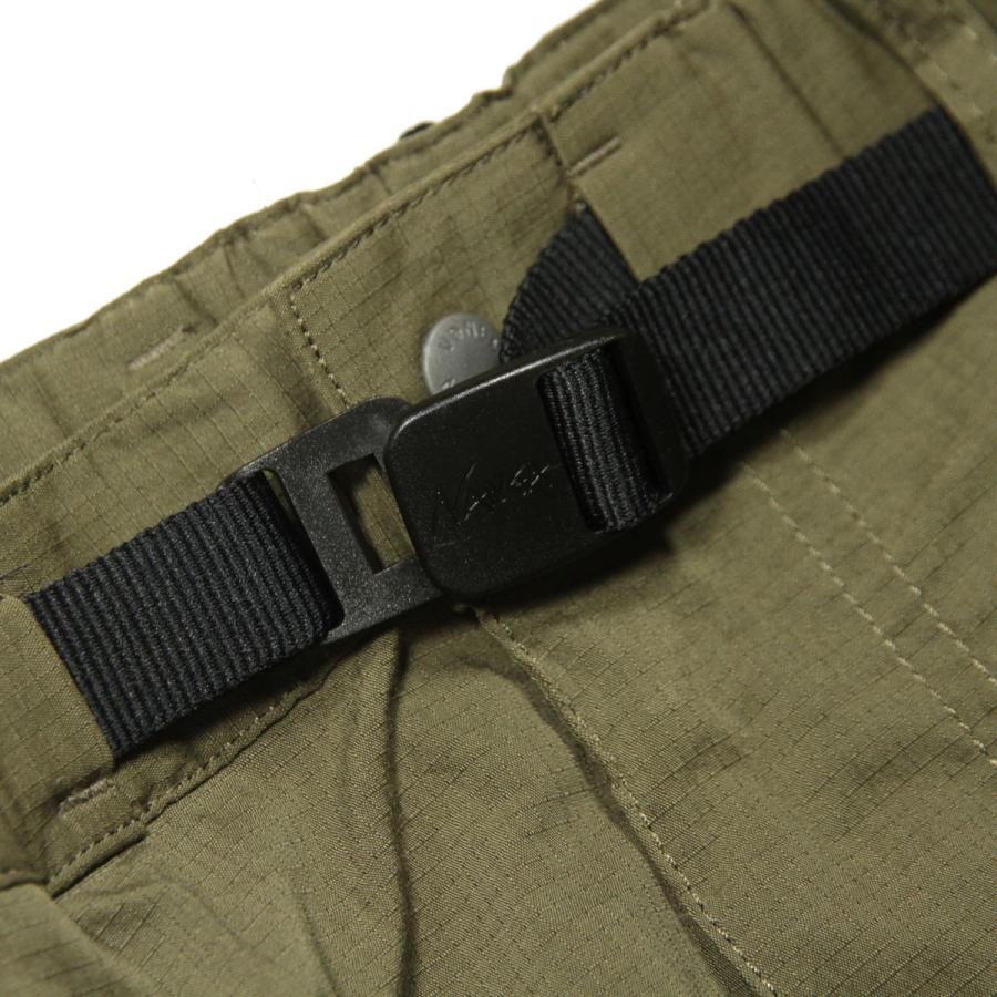 ナンガ メンズ カーゴパンツ 正規販売店 NANGA ボトムス 難燃素材 HINOC TAKIBI RIPSTOP FIELD CARGO PANTS AMG NW2411-1I700-A ARMY GREEN | NANGA | 07