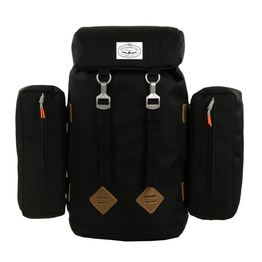 ポーラー メンズ レディース バックパック 正規販売店 POLER 鞄 リュックサック CLASSIC RUCKSACK BACKPACK 241BGU1003-BLK BLACK | POLeR | 01