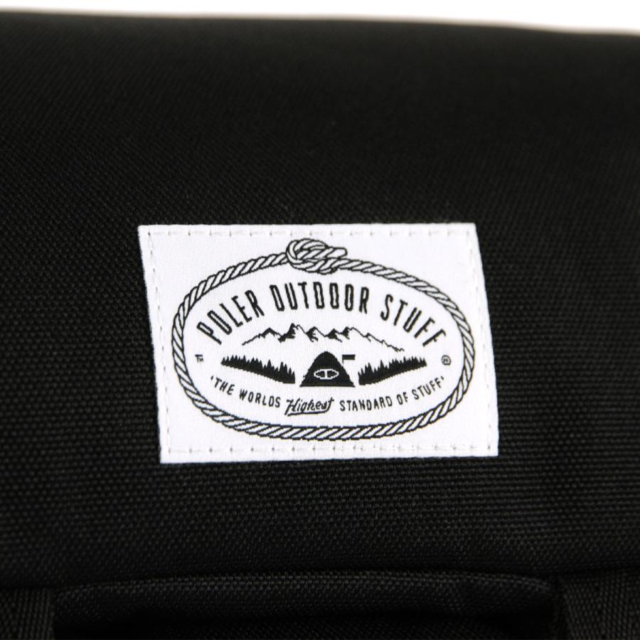 ポーラー メンズ レディース バックパック 正規販売店 POLER 鞄 リュックサック CLASSIC RUCKSACK BACKPACK 241BGU1003-BLK BLACK | POLeR | 04