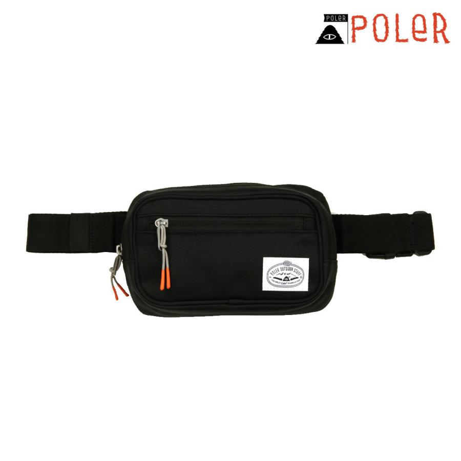 ポーラー メンズ レディース ショルダーバッグ 正規販売店 POLER 鞄 ボディバッグ SLING SHOULDER BAG 241BGU1602-BLK BLACK | POLeR