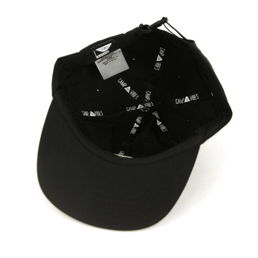 ポーラー メンズ レディース キャップ 正規販売店 POLER 帽子 6パネルキャップ HIGHEST EMB 6P CAP DC 241MCV0269-BLK BLACK | POLeR | 08