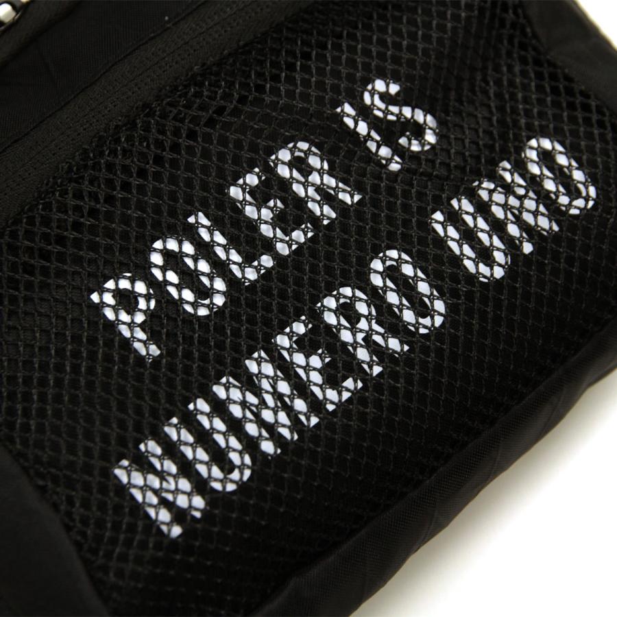 ポーラー メンズ レディース ショルダーバッグ 正規販売店 POLER 鞄 ミニショルダー X-CLOTH MINI SHOULDER DC 241MCV0425-BLK BLACK | POLeR | 06