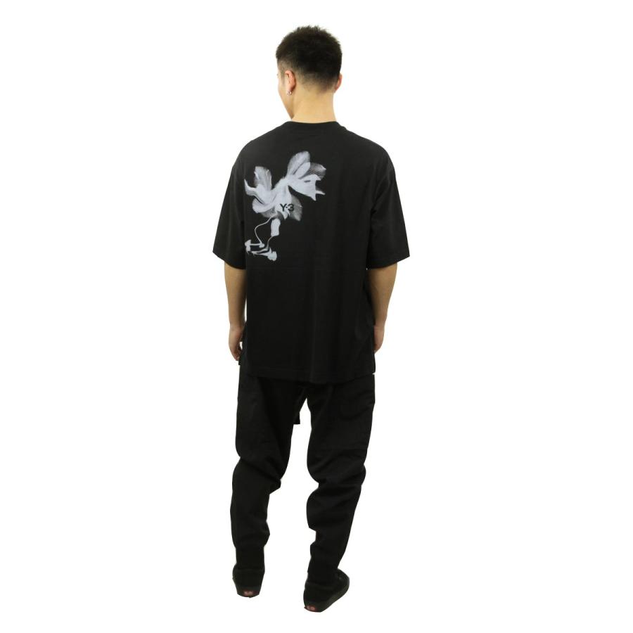 Y-3 ワイスリー メンズ 半袖Tシャツ 正規品 クルーネック コットン GXS SS TEE 2 IN4349 BLACK : ブランド品 ...