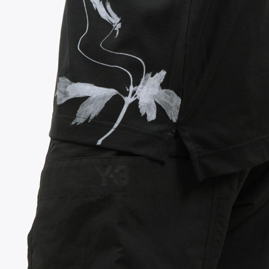 Y-3 ワイスリー メンズ 半袖Tシャツ 正規品 クルーネック コットン GXS SS TEE 2 IN4349 BLACK : ブランド品 ...