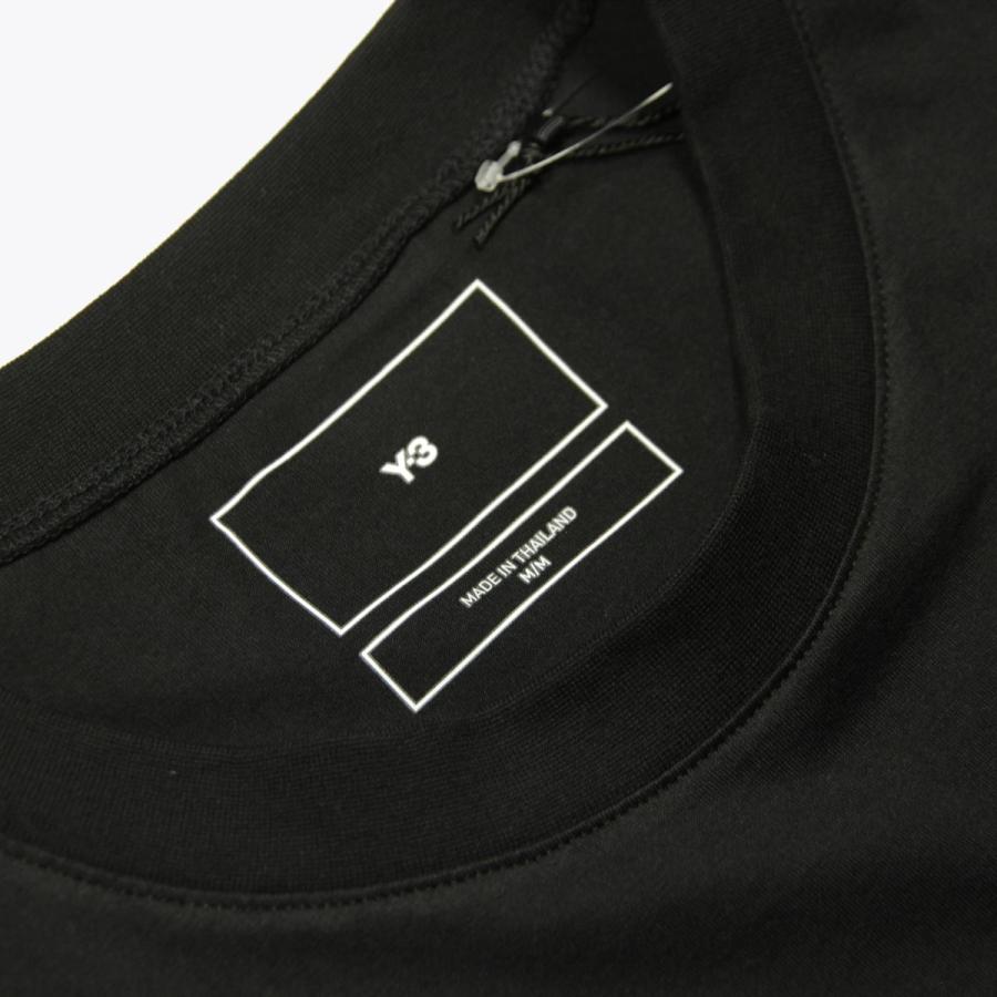Y-3 ワイスリー メンズ 半袖Tシャツ 正規品 クルーネック コットン GXS SS TEE 2 IN4349 BLACK : ブランド品 ...