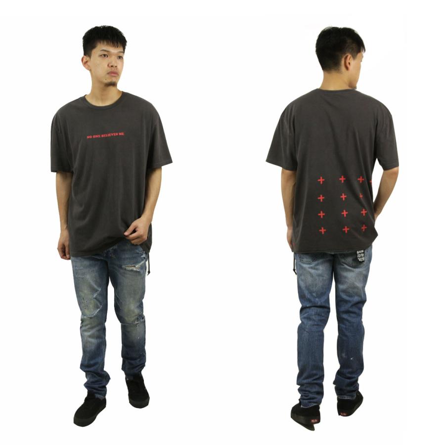 【ボーナスストア ポイント5倍 10/4 0:00〜10/5 23:59】 スビ メンズ 半袖Tシャツ 正規販売店 Ksubi クルーネック バックプリント BELIEVES ME BIGGIE SHOR0 | Ksubi | 10