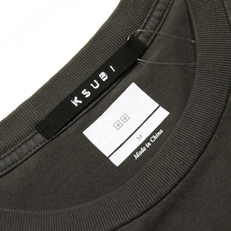 【ボーナスストア ポイント5倍 10/4 0:00〜10/5 23:59】 スビ メンズ 半袖Tシャツ 正規販売店 Ksubi クルーネック バックプリント BELIEVES ME BIGGIE SHOR0 | Ksubi | 09