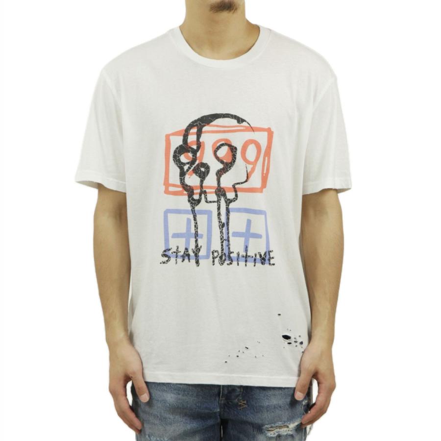 スビ メンズ 半袖Tシャツ 正規販売店 Ksubi クルーネック トップス JUICE WORLD KASH SHORT SLEEVE TEE VINTAGE WHITE MJW23TE002 WHITE | Ksubi | 01