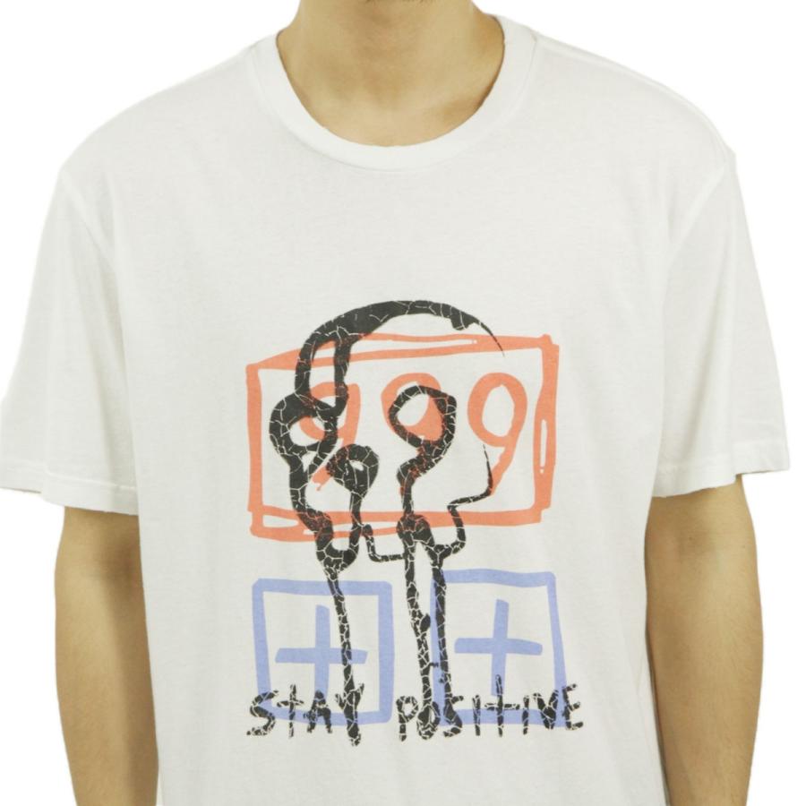 スビ メンズ 半袖Tシャツ 正規販売店 Ksubi クルーネック トップス JUICE WORLD KASH SHORT SLEEVE TEE VINTAGE WHITE MJW23TE002 WHITE | Ksubi | 05