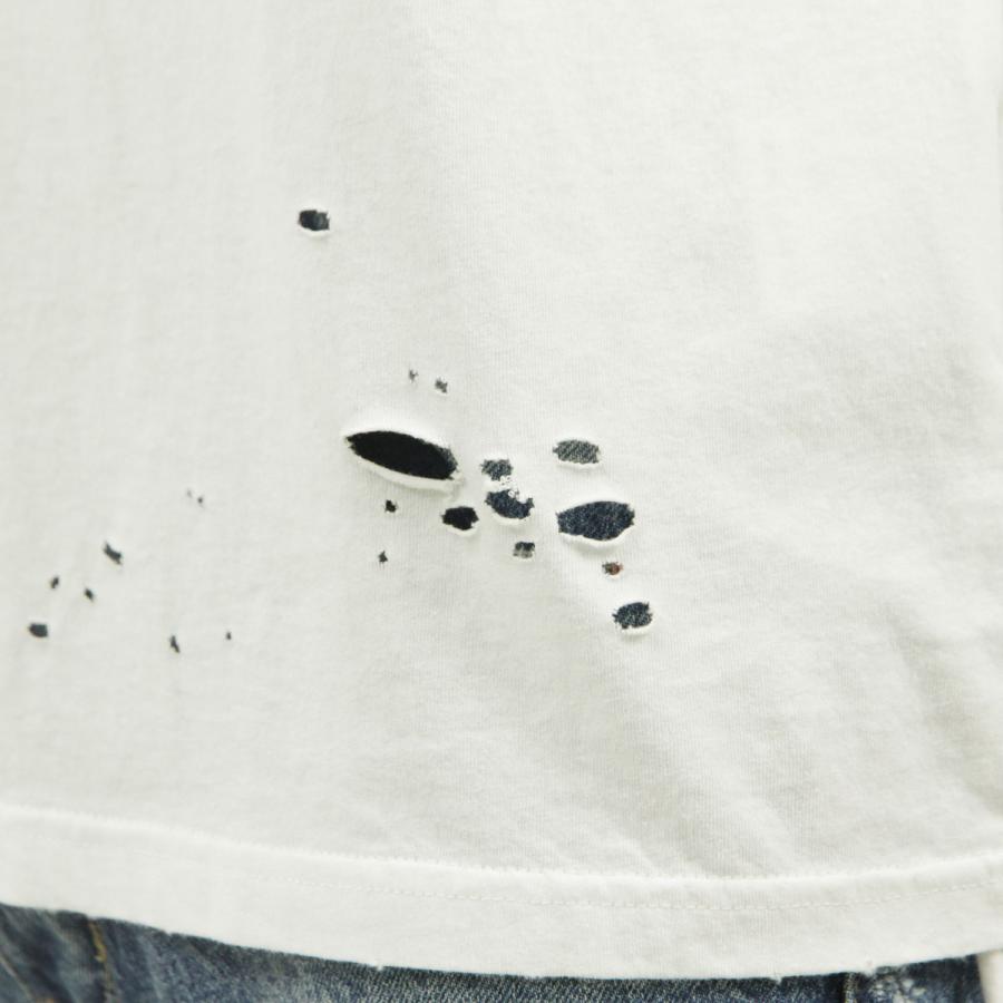 スビ メンズ 半袖Tシャツ 正規販売店 Ksubi クルーネック トップス JUICE WORLD KASH SHORT SLEEVE TEE VINTAGE WHITE MJW23TE002 WHITE | Ksubi | 06