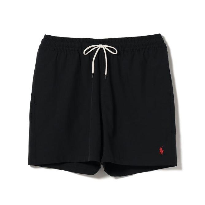 【新品】ラルフローレン Mサイズ メンズ水着 スイムトランクス ブラック 男性 新品】ラルフローレン Mサイズ メンズ水着 スイムトランクス ブラック 男性