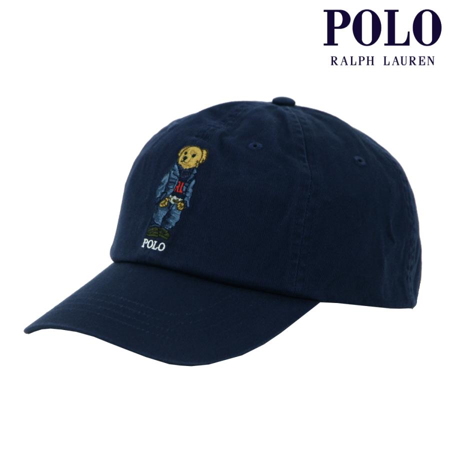 新品⭐ポロラルフローレン キャップ CAP ポロベア 帽子 紺 正規品 POLO RALPH LAUREN（ポロ・ラルフローレン） ポロ ラルフローレン