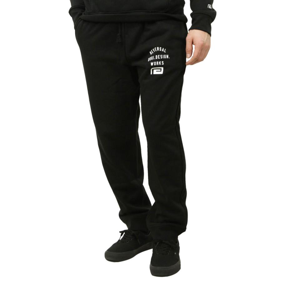 リバーサル メンズ スウェットパンツ 正規販売店 REVERSAL ボトムス ロゴ LOGO FLEECE SWEAT PANTS BK BLACK クリスマス プレゼント ラッピング reversal（リバーサル） メンズ スウェットパンツ 正規販売店 ボトムス