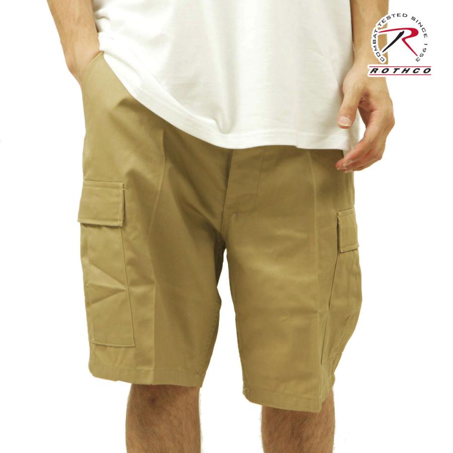 ロスコ メンズ ショートパンツ 正規品 ROTHCO ハーフパンツ カーゴショーツ ROTHCO TACTICAL BDU SHORTS 65203 KHAK バレンタイン プレゼント ラッピング | ROTHCO