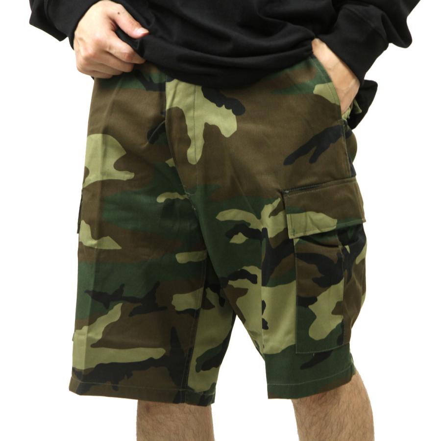 ロスコ メンズ ショートパンツ 正規品 ROTHCO ハーフパンツ カーゴショーツ ROTHCO CAMO BDU SHORTS 65212 WOODLAND バレンタイン プレゼント ラッピング | ROTHCO | 01