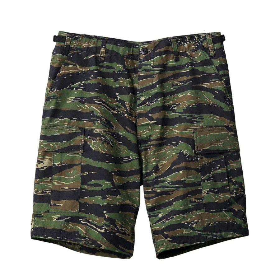 ロスコ メンズ ショートパンツ 正規品 ROTHCO ハーフパンツ カーゴショーツ ROTHCO CAMO BDU SHORTS 7085 TIGER STR バレンタイン プレゼント ラッピング | ROTHCO | 04