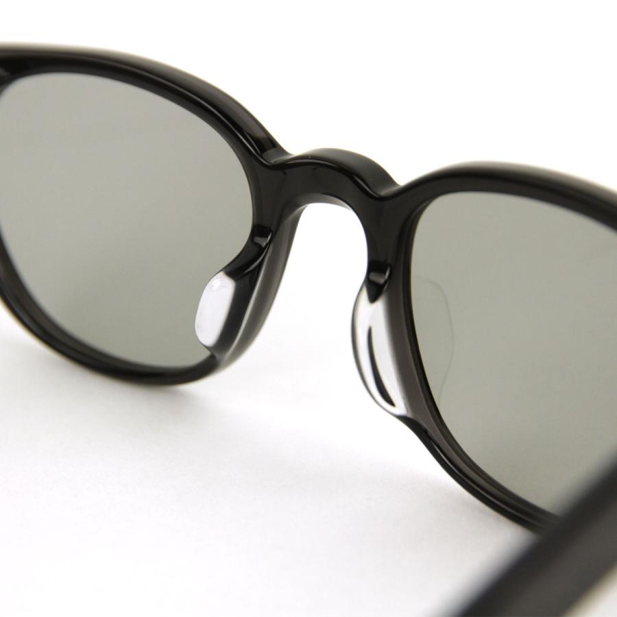 セイバー メンズ レディース サングラス 正規販売店 SABRE めがね ナイン NINE CLEAR BLACK FRAME SUNGLASS L GREY LENS SS24-108CB-LG-J | SABRE | 05