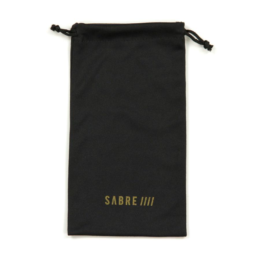 セイバー メンズ レディース サングラス 正規販売店 SABRE めがね ナイン NINE CLEAR BLACK FRAME SUNGLASS L GREY LENS SS24-108CB-LG-J | SABRE | 08