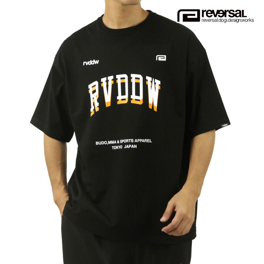 REVERSAL リバーサル 速乾 ドライ Tシャツ黒 reversal（リバーサル） メンズ 半袖Tシャツ 正規販売店 クルーネック