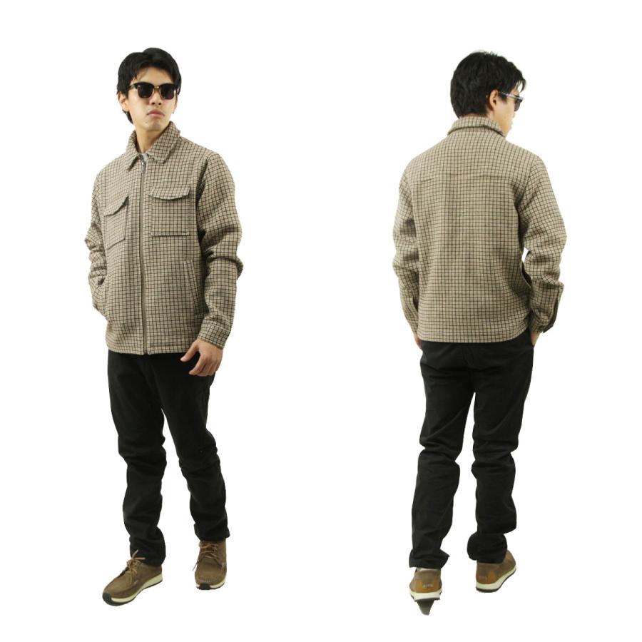 スコッチアンドソーダ メンズ シャツジャケット 正規販売店 SCOTCH＆SODA チェック柄 WOOL BLEND ZIP-THRU OVERSHIRT JACKET D 179000 21807 BROWN CHECK | SCOTCH＆SODA | 10