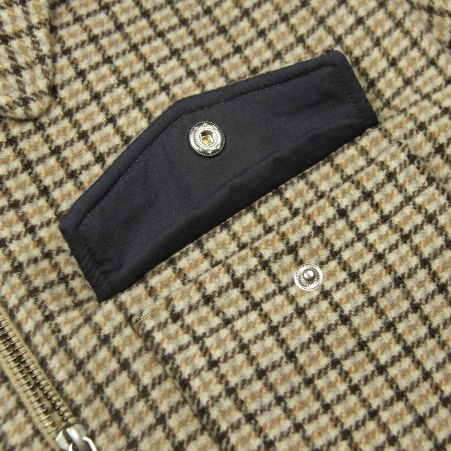 スコッチアンドソーダ メンズ シャツジャケット 正規販売店 SCOTCH＆SODA チェック柄 WOOL BLEND ZIP-THRU OVERSHIRT JACKET D 179000 21807 BROWN CHECK | SCOTCH＆SODA | 07