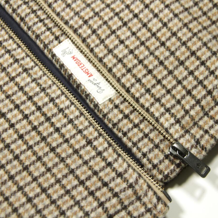 スコッチアンドソーダ メンズ シャツジャケット 正規販売店 SCOTCH＆SODA チェック柄 WOOL BLEND ZIP-THRU OVERSHIRT JACKET D 179000 21807 BROWN CHECK | SCOTCH＆SODA | 08