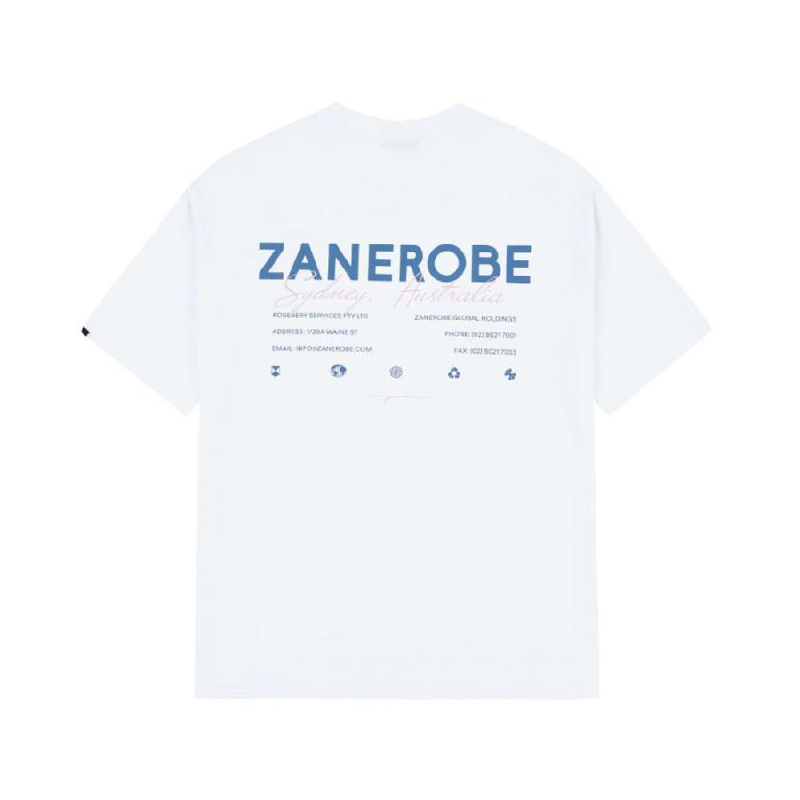 ゼンローブ メンズ 半袖Tシャツ 正規販売店 ZANEROBE トップス ZR BOX SHORT SLEEVE TEE T-SHIRT 104-IP WHITE | ZANEROBE | 04