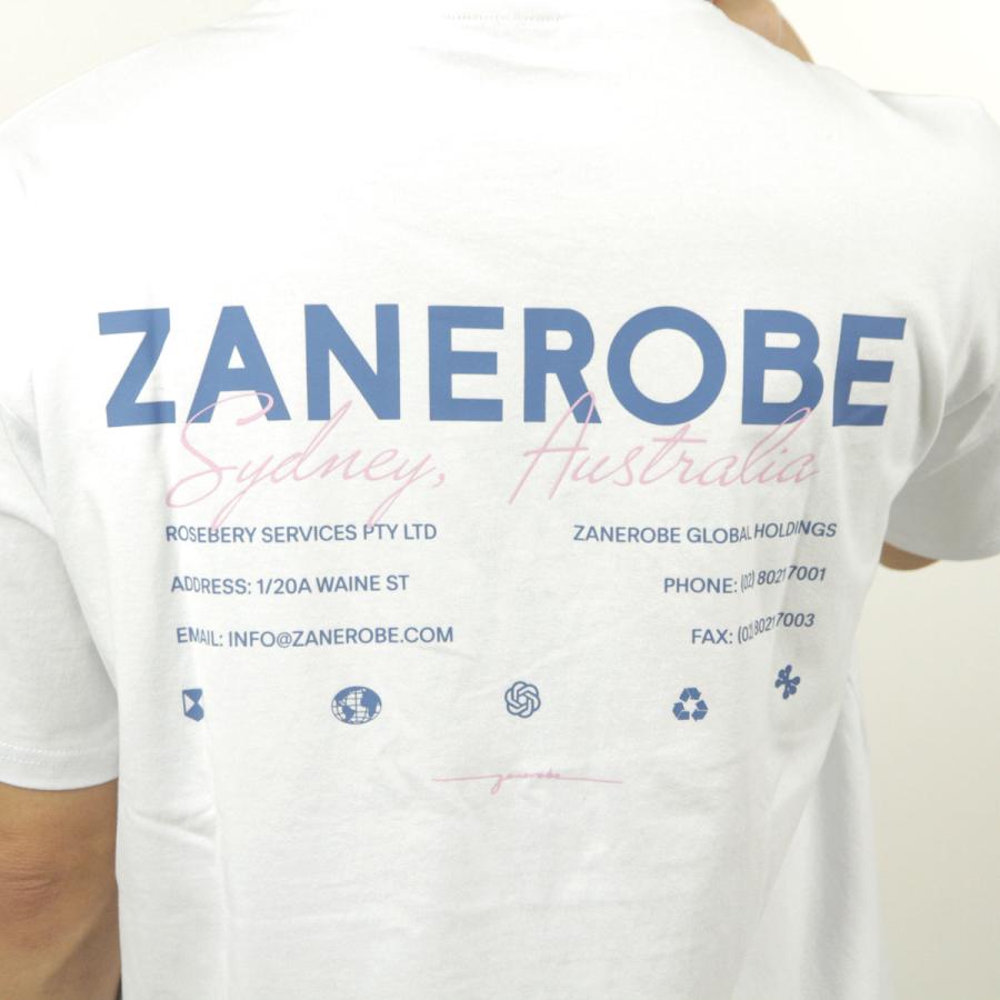 ゼンローブ メンズ 半袖Tシャツ 正規販売店 ZANEROBE トップス ZR BOX SHORT SLEEVE TEE T-SHIRT 104-IP WHITE | ZANEROBE | 06