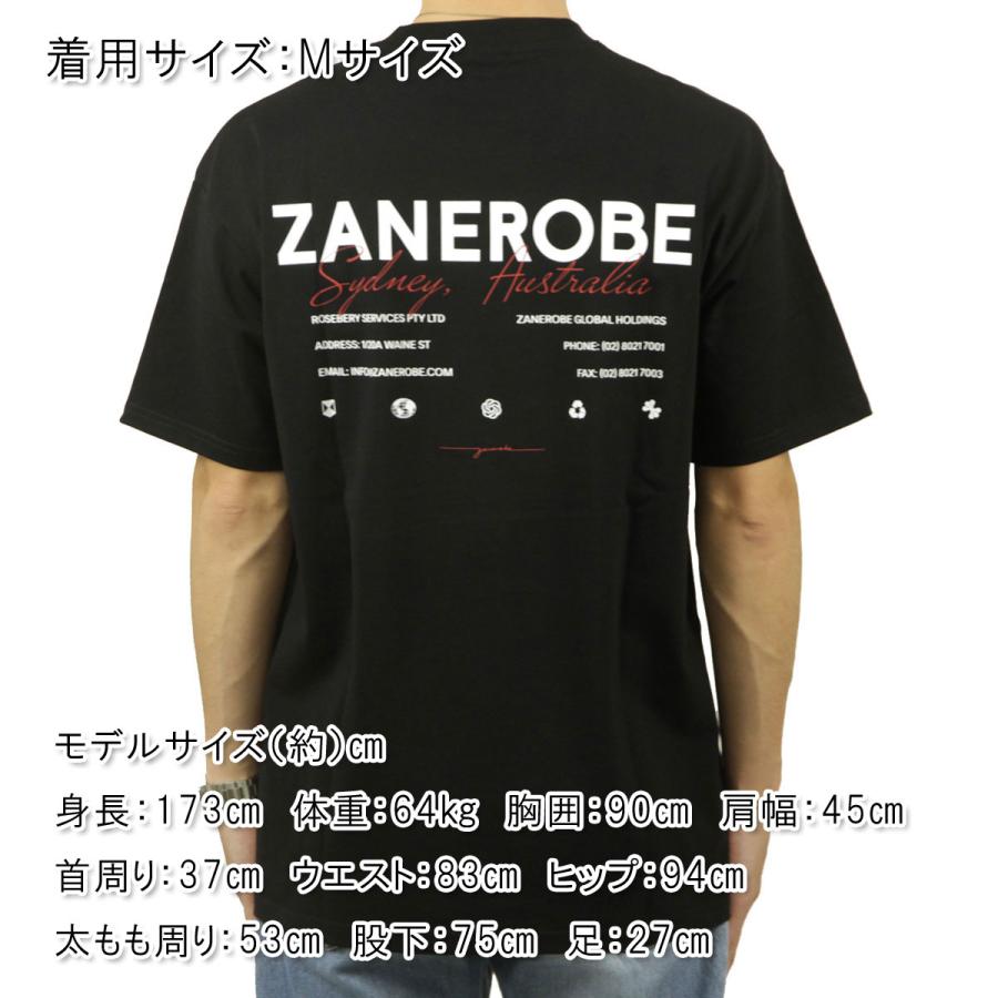 ゼンローブ メンズ 半袖Tシャツ 正規販売店 ZANEROBE トップス ZR BOX SHORT SLEEVE TEE T-SHIRT 105-IP BLACK | ZANEROBE | 02