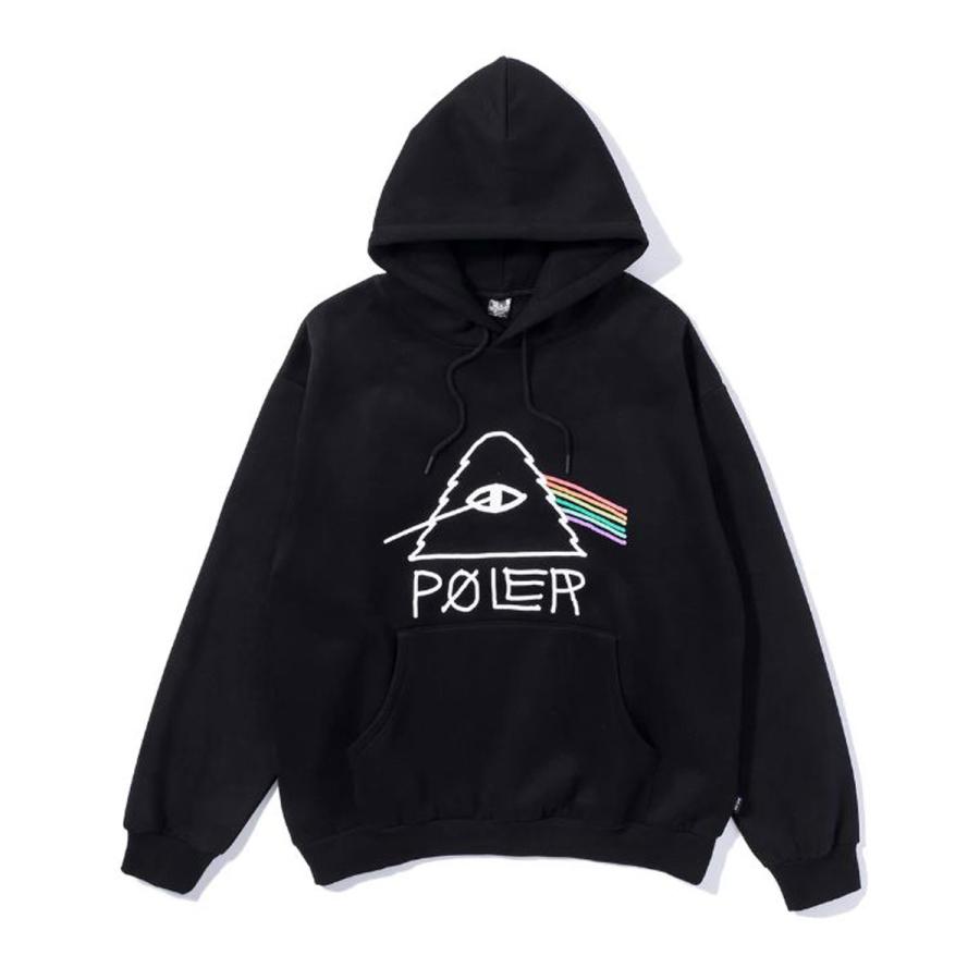 【ボーナスストア 誰でも+5% 6/7 0:00〜6/8 23:59】 ポーラー メンズ プルオーバーパーカー 正規販売店 POLER ロゴ フーデ 父の日 プレゼント ラッピング | POLeR | 04