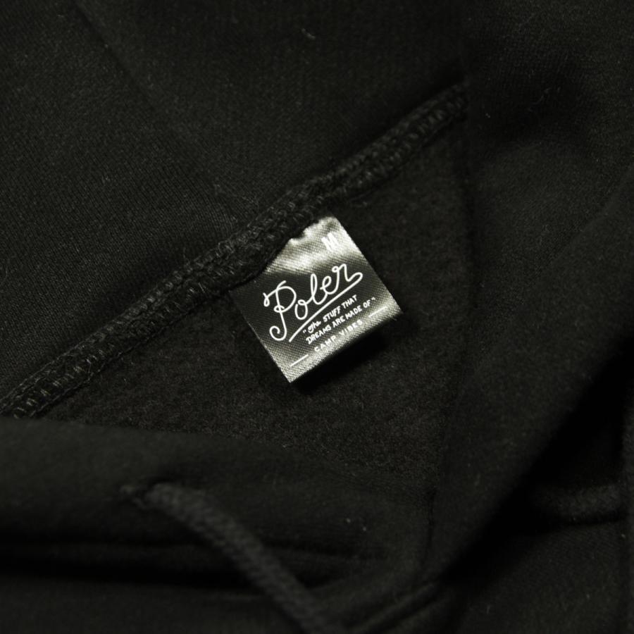【ボーナスストア 誰でも+5% 6/7 0:00〜6/8 23:59】 ポーラー メンズ プルオーバーパーカー 正規販売店 POLER ロゴ フーデ 父の日 プレゼント ラッピング | POLeR | 09