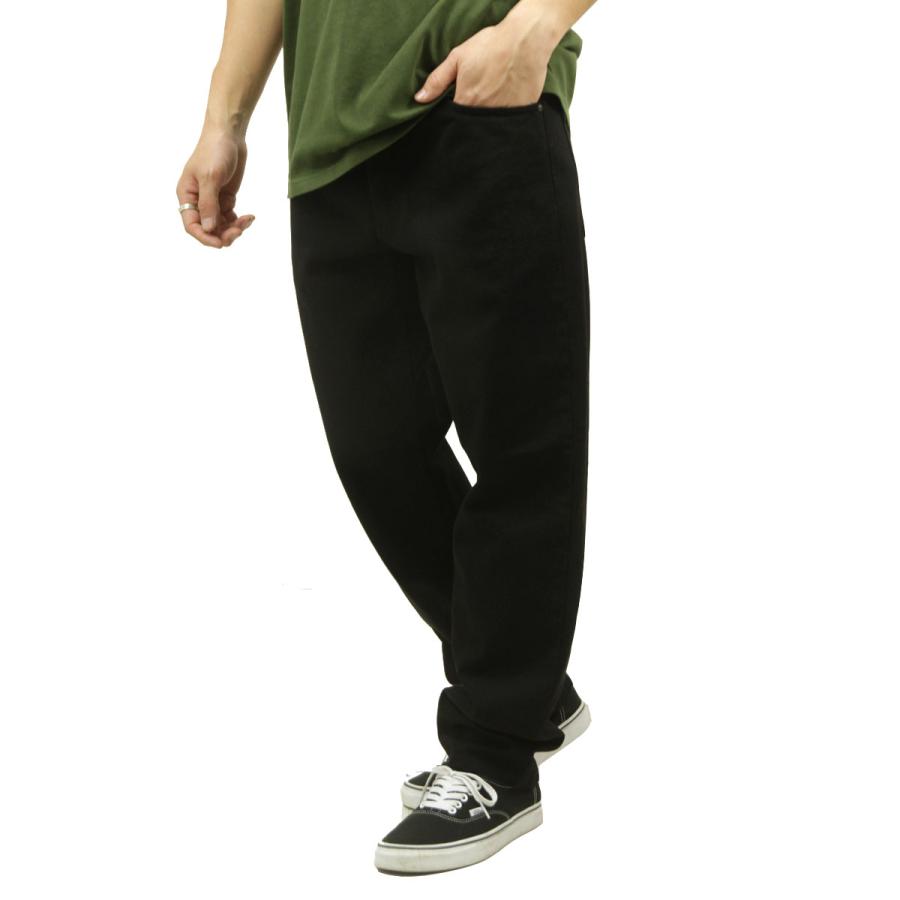 カーハート メンズ ジーンズ 正規品 CARHARTT WIP ボトムス デニム テーパード NEWEL PANT RELAXED TAPERED FIT DENIM BLACK ONE WASH I029208 892Y | Carhartt | 01