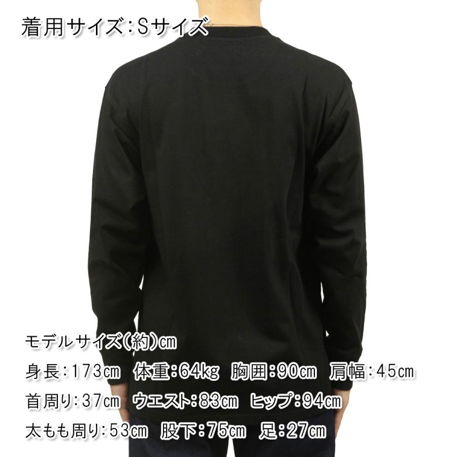 カーハート メンズ 長袖Tシャツ 正規品 CARHARTT WIP クルーネック ロゴ ロンT LONG SLEEVE AMERICAN SCRIPT T-SHIRT BLACK I029955 89XX | Carhartt | 02