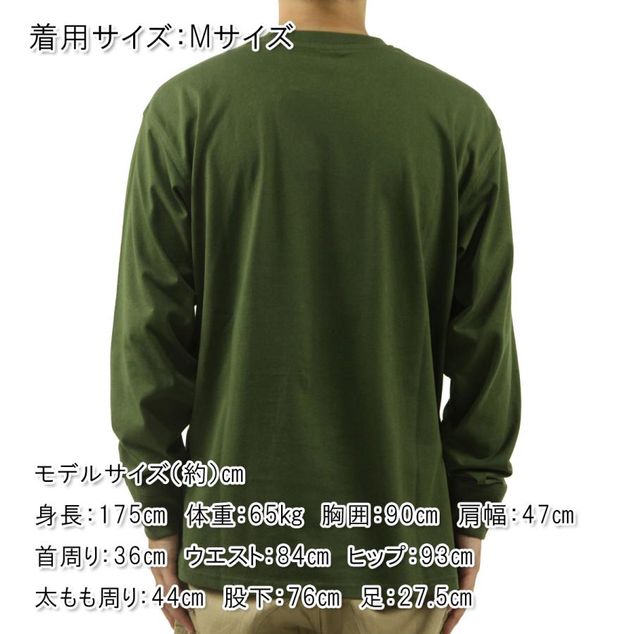 【ボーナスストア 誰でも+5% 4/15 0:00〜4/15 23:59】 カーハート メンズ 長袖Tシャツ 正規品 CARHARTT WIP クルーネック ロゴ ロンT LONG SLEEVE AMERICAN | Carhartt | 02